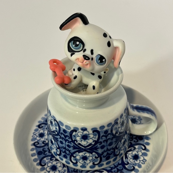 Littlest Pet Shop Other - Littlest Pet Shop LPS Authentic Hasbro Toy Figure #44 Dalmatian Dog